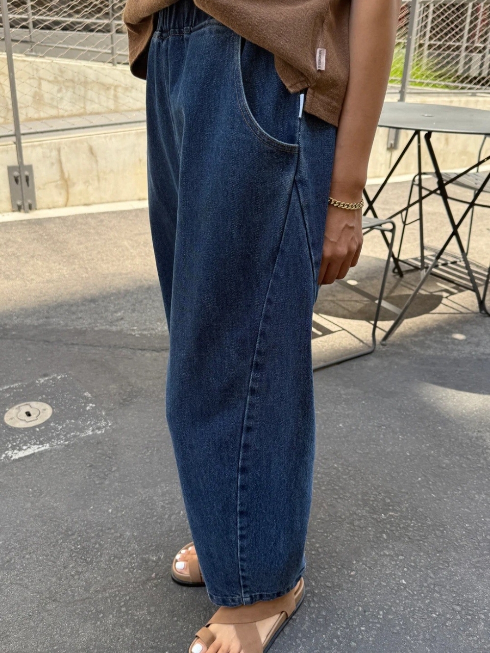 Le Bon Shoppe Arc Pant in Blue Denim